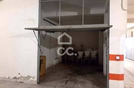 Closed Garage in the City Center