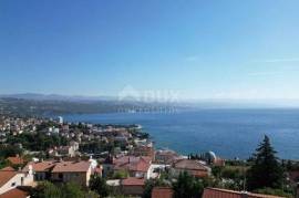 OPATIJA, CENTER - land 929m2 for villa with pool with building permit, center of Opatija, panoramic view