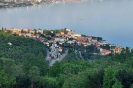 OPATIJA, KOLAVIĆI - building plot 1096m2 with a project for a villa with a panoramic view of the sea for a family house / villa / house for rent - holiday with a swimming pool