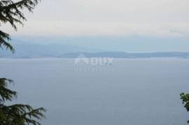 OPATIJA, BREGI - building plot 1230 m2 with sea view for family house/ villa/ apartments/ house for rent - holiday with pool