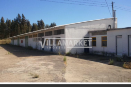 Industrial warehouse in Bemposta (Abrantes), on a plot of land with 5,000 m², just outside the town.