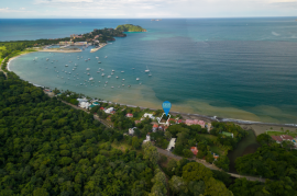 Surfside Lot Y22: One of the Only Remaining BEACHFRONT Lots in Playa Potrero with Water!!