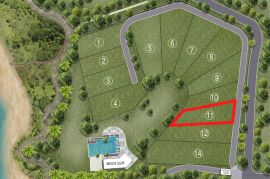 Lot 11 Prime Beachfront: Playa Blanca Beach Club