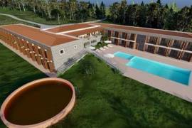 Grundstück zu verkaufen mit Projekt für ein 4-Sterne-Landhotel - Albufeira
