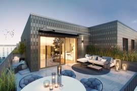 New Penthouse with Two Terraces at the Volkspark