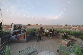 Upscale 2 -room Penthouse with private Roof-Top next to Prenzlauer Berg's hotspots