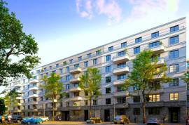 Brand-new upscale 4-room apartment with spacious balcony in best area of Schoneberg