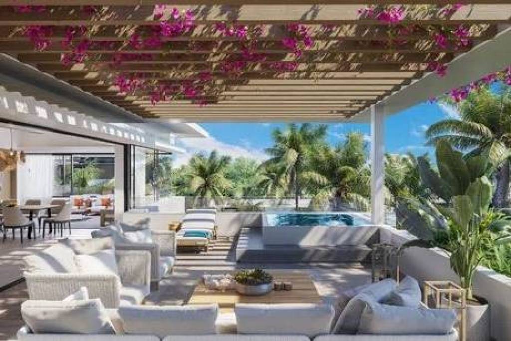 MAGNIFIQUE PENTHOUSE 2 CH AVEC ACCES PLAGE ET SERVICES HÔTELIERS A TROU AUX BICHES – ILE MAURICE
