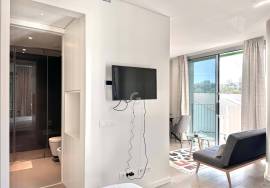 Studio apartment, for rent in Prata Riverside Village, Lisbon, furnished and equipped