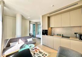 Studio apartment, for rent in Prata Riverside Village, Lisbon, furnished and equipped