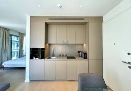 Studio apartment, for rent in Prata Riverside Village, Lisbon, furnished and equipped