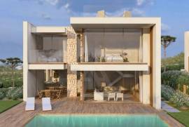 Moradia de Luxo T4 com Piscina e Jardim Privativo num Resort à Beira-Mar