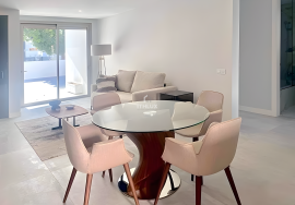 Spectacular 2 Bedroom Apartment within Walking Distance to the Ria Formosa and Waterfront of Cabanas.  Amazing Pool and Garage