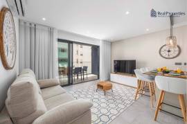 Modern 1 bedroom apartment in Quarteira, 80 m from the sea