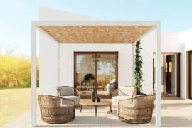 Almancil – Prime plot with approved villa project with pool, walking distance to amenities