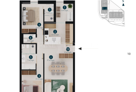 Alvor/Portimão - Contemporary 2 and 3-bedroom apartments with sea views, pool and private terraces