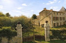 16th-Century Logis Full of Character, Renovation Project Near Ruffec - €86,000