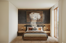 3-beds apartment with two terraces, in a condominium with swimming pool