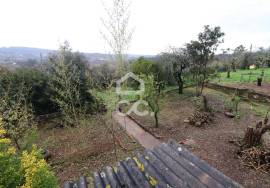 House with garage, land, and outbuildings in the town of Maçãs de Dona Maria