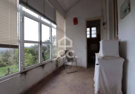 House with garage, land, and outbuildings in the town of Maçãs de Dona Maria