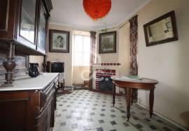 House with garage, land, and outbuildings in the town of Maçãs de Dona Maria