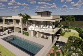Luxury Contemporary Villa with Pool, Lift and Sea Views in Loulé