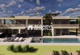 Luxury Contemporary Villa with Pool, Lift and Sea Views in Loulé