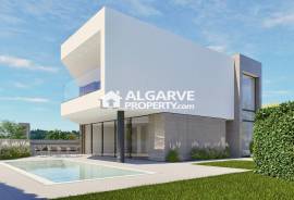 Plot of land with approved PIP for a modern house with sea views near Almancil, Algarve.