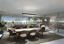 Excellent plot of land near the beach with approved project for a modern 4-bedroom villa between Almancil and Quinta do Lago.