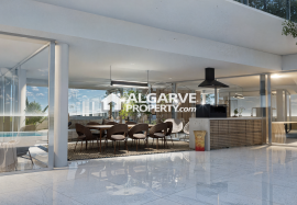 Excellent plot of land near the beach with approved project for a modern 4-bedroom villa between Almancil and Quinta do Lago.