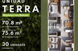 Modelo TERRA Balcon - Condominio en Venta en Fluvial Vallarta Puerto Vallarta