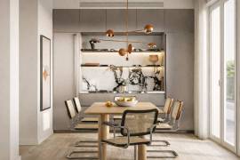 Exclusive Penthouse right by Petersburger Platz! Brand-new 4-room family home