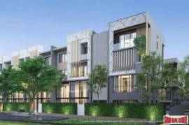 New Project of Modern Town Homes with Home Automation at Lat Phrao Road, Bang Khen.