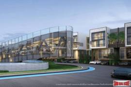 New Project of Modern Town Homes with Home Automation at Lat Phrao Road, Bang Khen.