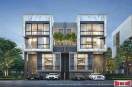 New Project of Modern Town Homes with Home Automation at Lat Phrao Road, Bang Khen.