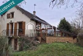 Maison de 137 m2 sur sous sol total avec 5 chambres à rénover.