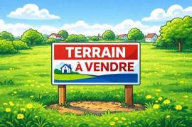 Terrain constructible à Pont-Croix de 607m²