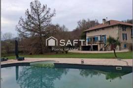 Maison 350m2, 6 chambres, étang privatif, piscine parc 3ha