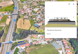 Land for construction of a detached house (with project) in Trandeiras, Braga