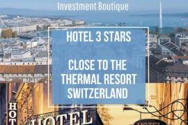 Современный 3-звездочный отель рядом с Термальным Курортом в Швейцарии