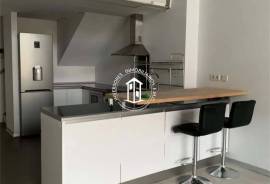 Design penthouse with a double bedroom