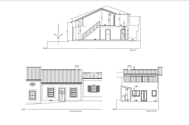 House with approved project for 2-storey house