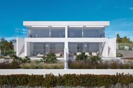 1+2 bedroom semi-detached luxury villa with sea views within walking distance of the centre of Praia da Luz