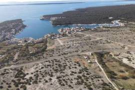THE ISLAND OF PAG, ŠIMUNI, building plot 200 m from the sea, for a family house/ two smaller buildings/ villa/ houses for rent with swimming pool / holiday houses with swimming pool