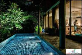 Elegant and Modern Four Storey House with Private Pool for Rent in Ekkamai, Bangkok