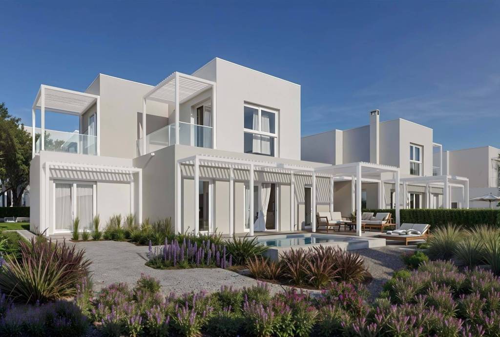 Semi-detached T2+1 villa with private pool in Pestana Silves Golfe Resort - Algarve