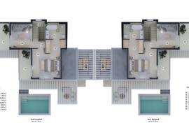 Semi-detached T2+1 villa with private pool in Pestana Silves Golfe Resort - Algarve