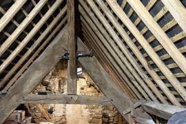 Farm House and Farm Complex Outbuildings with Land