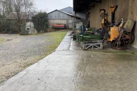 Farm House and Farm Complex Outbuildings with Land