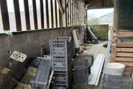 Farm House and Farm Complex Outbuildings with Land